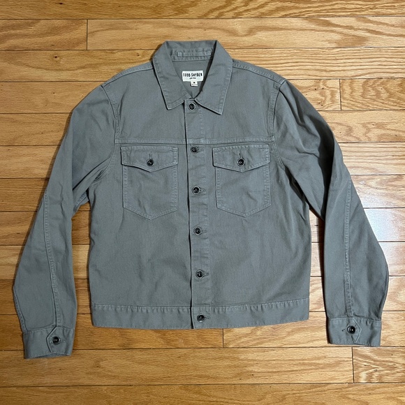 Todd Snyder Light Sage Green/Gray Jacket Medium